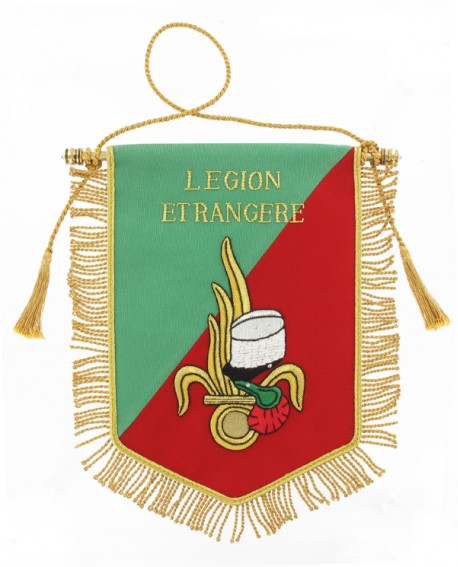 Fanion Cannetille Logo Légion Etrangère