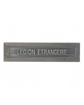 Agrafe Légion Etrangère Armée de Terre Argent