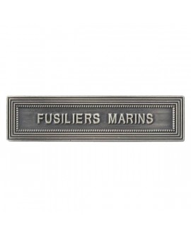 Agrafe Fusilier Marin Argent