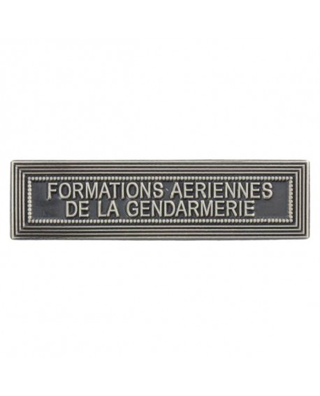 Agrafe Formations aériennes de la Gendarmerie Argent