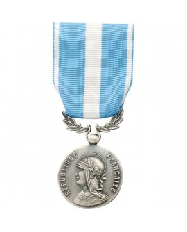 Médaille Outre Mer Bronze Argenté