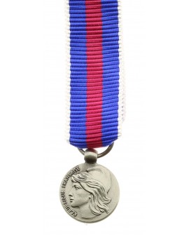 Médaille Service Militaire Volontaire (SMV) Bronze Argenté