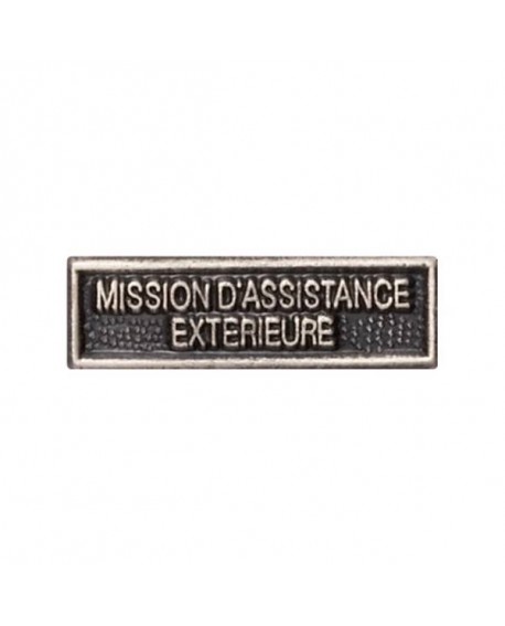 Agrafe Missions Assistances Extérieures Argent