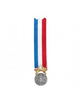 Médaille Honneur pour Acte de Courage et Dévouement  1ère classe Bronze Argenté